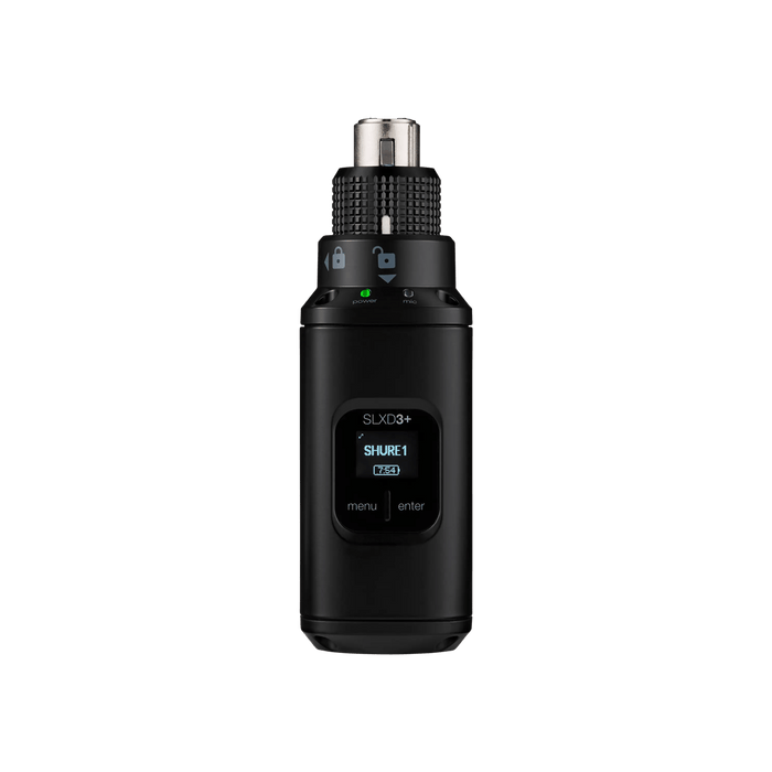 Shure SLXD35+ Portable Digital Wireless System with SLXD3+ Plug On Transmitter