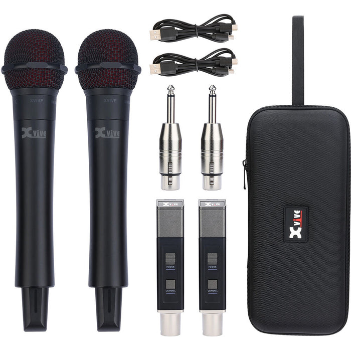Xvive M5D Dual Wireless Microphone System
