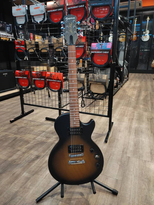 B STOCK (BS-200) Epiphone Les Paul Special Satin E1 Electric Guitar - Vintage Worn Vintage Sunburst