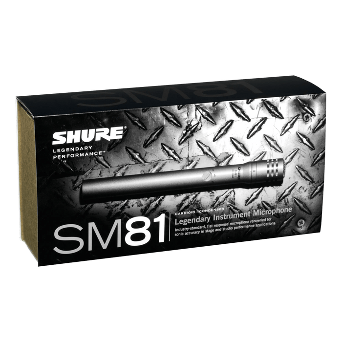 Shure SM81-LC Small Diaphragm Condenser Microphone