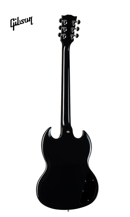 GIBSON SG STANDARD LEFT-HANDED ELECTRIC GUITAR - EBONY - Music Bliss Malaysia