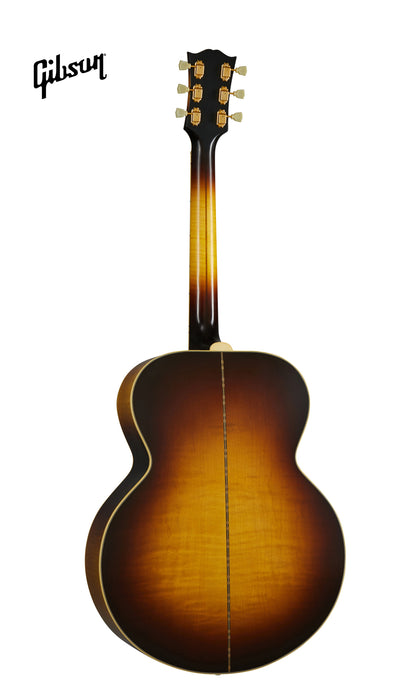 GIBSON 1957 SJ-200 LEFT-HANDED ACOUSTIC GUITAR - VINTAGE SUNBURST - Music Bliss Malaysia