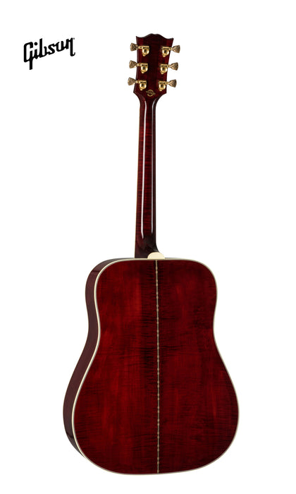 GIBSON DOVES IN FLIGHT LEFT-HANDED ACOUSTIC GUITAR - ANTIQUE CHERRY - Music Bliss Malaysia