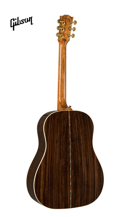 GIBSON J-45 DELUXE ROSEWOOD LEFT-HANDED ACOUSTIC-ELECTRIC GUITAR - ROSEWOOD BURST - Music Bliss Malaysia