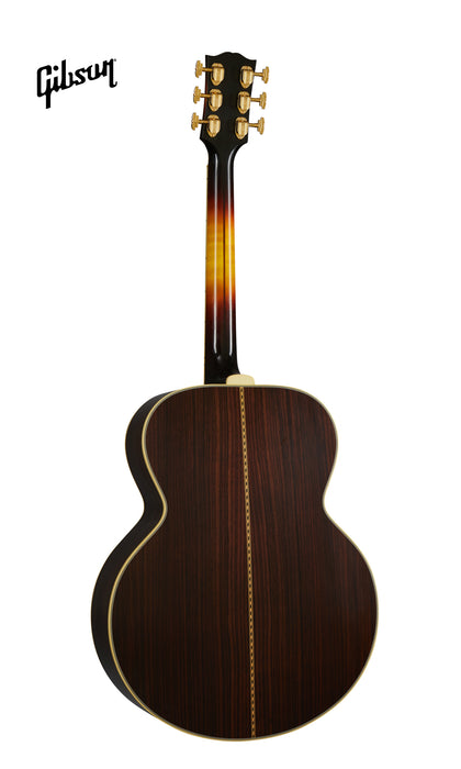 GIBSON PRE-WAR SJ-200 ROSEWOOD LEFT-HANDED ACOUSTIC GUITAR - VINTAGE SUNBURST - Music Bliss Malaysia