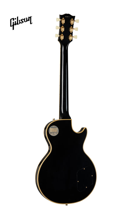 GIBSON 1957 LES PAUL CUSTOM REISSUE 3-PICKUP VOS LEFT-HANDED ELECTRIC GUITAR - EBONY - Music Bliss Malaysia