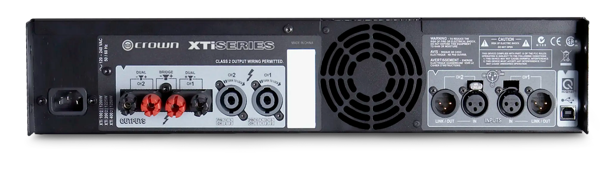 Crown XTi 1002 500-watt 2-channel Power Amplifier