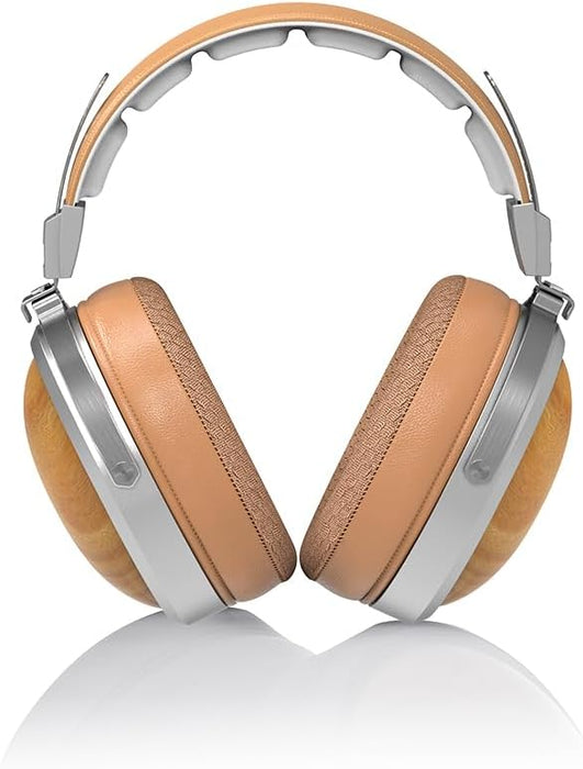 FIIO FT1 Solid Wood Closed-Back Headphones 60mm Large Dynamic Driver - Beech