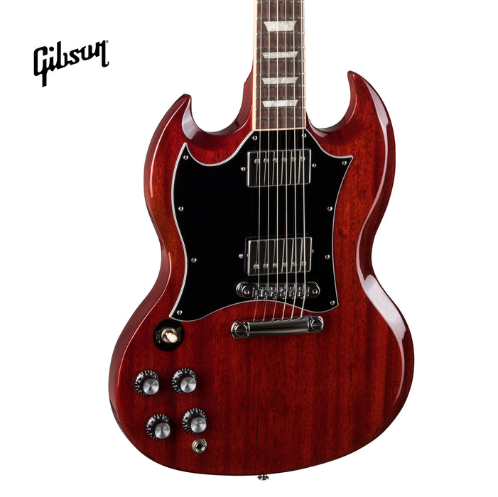 GIBSON SG STANDARD LEFT-HANDED ELECTRIC GUITAR - HERITAGE CHERRY - Music Bliss Malaysia