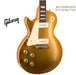 GIBSON 1954 LES PAUL REISSUE VOS LEFT-HANDED ELECTRIC GUITAR - DOUBLE GOLD - Music Bliss Malaysia