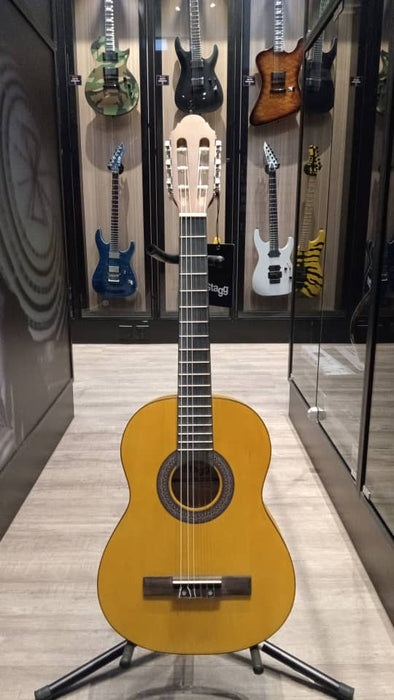 B STOCK (BS-314) Stagg C410M NAT 1/2 Classical Guitar Pack with Linden Top - Natural