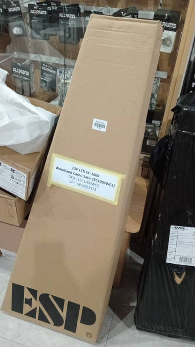 B STOCK (BS-309) ESP LTD EC-1000 - Woodland Camo Satin