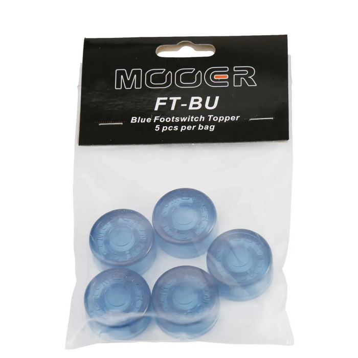 Mooer Footswitch Topper - 5pcs (Blue)