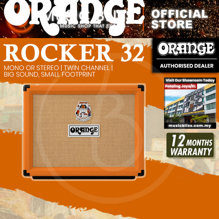 Orange Rocker 32 - 30-watt 2x10" Stereo Tube Combo