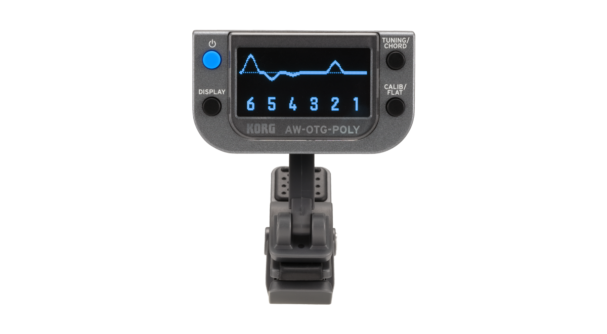 Korg AW-OTB-POLY Polyphonic Tuner For Bass Guitar