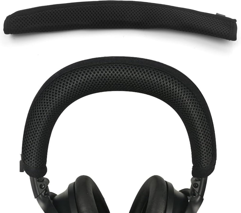 Accesories Headband Mesh Fabric Cover with zip (Black)