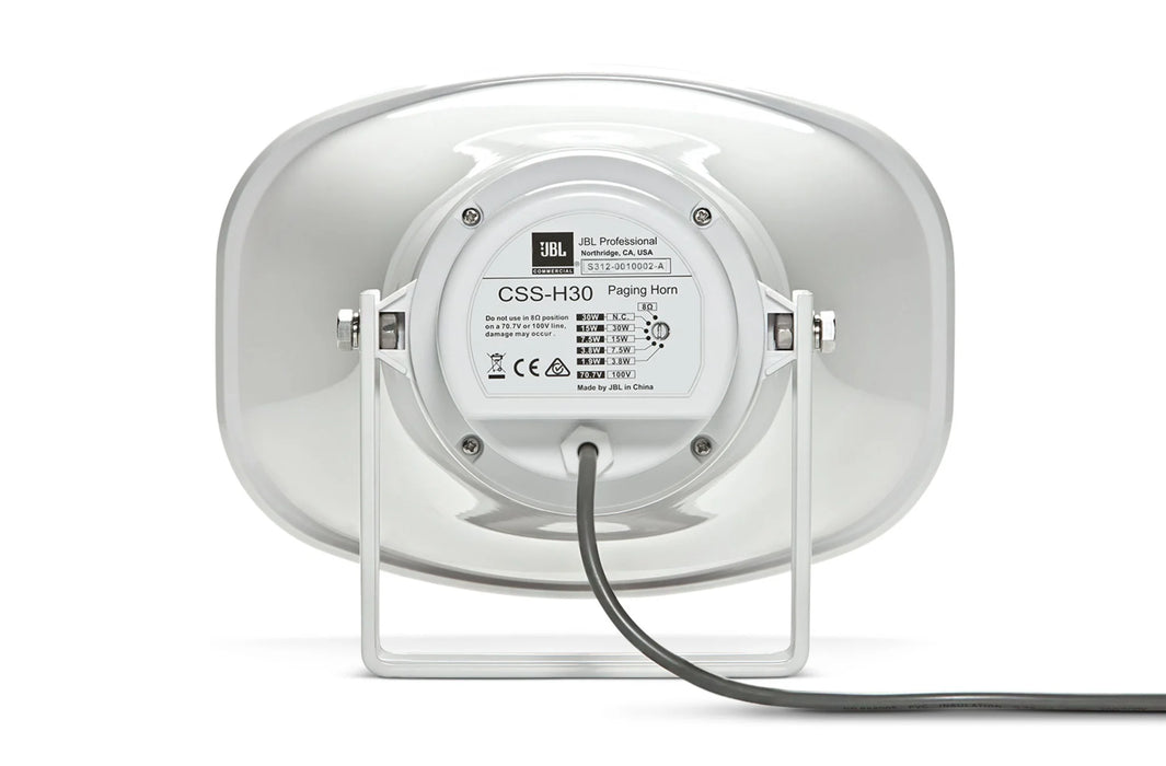 JBL CSS-H30 30W Commercial Solutions Series Paging Horn