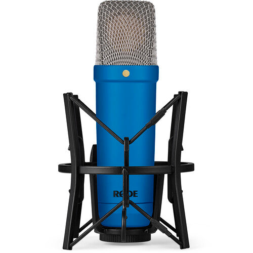 Rode NT1 Signature Series Condenser Microphone with SM6 Shockmount and Pop Filter - Cobalt