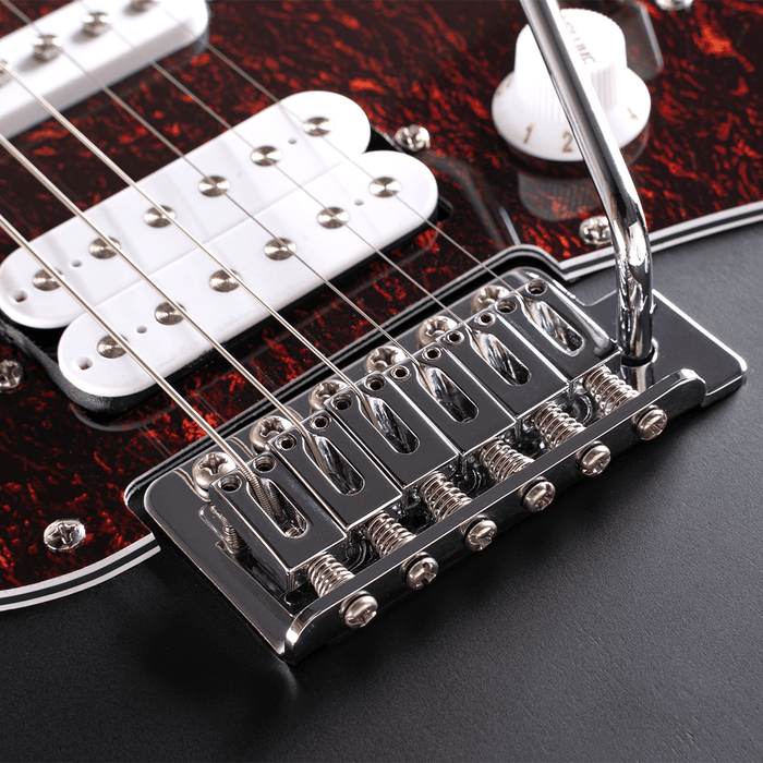 Cort G110 Electric Guitar with Bag - Open Pore Black