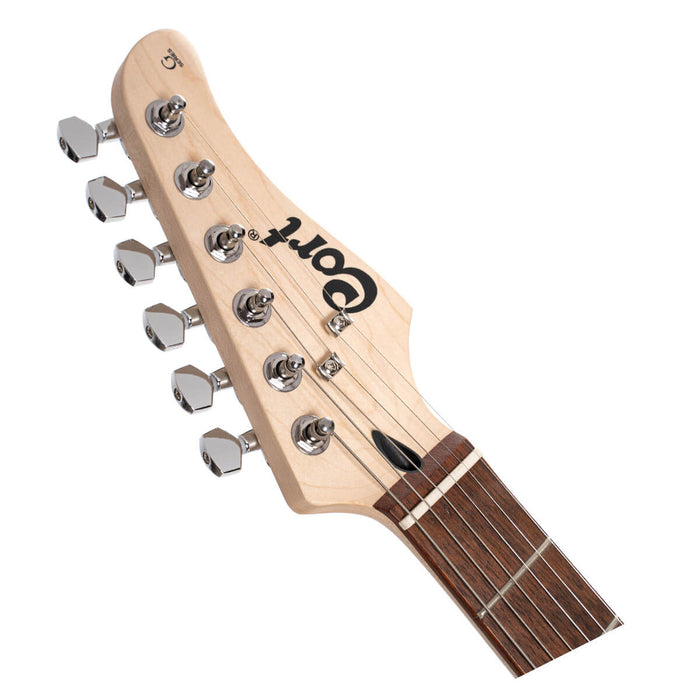 Cort G110 Electric Guitar with Bag - Open Pore Black