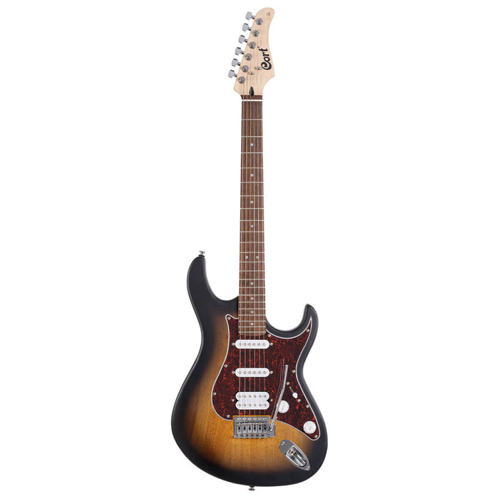 Cort G110 Electric Guitar with Bag - Open Pore Sunburst