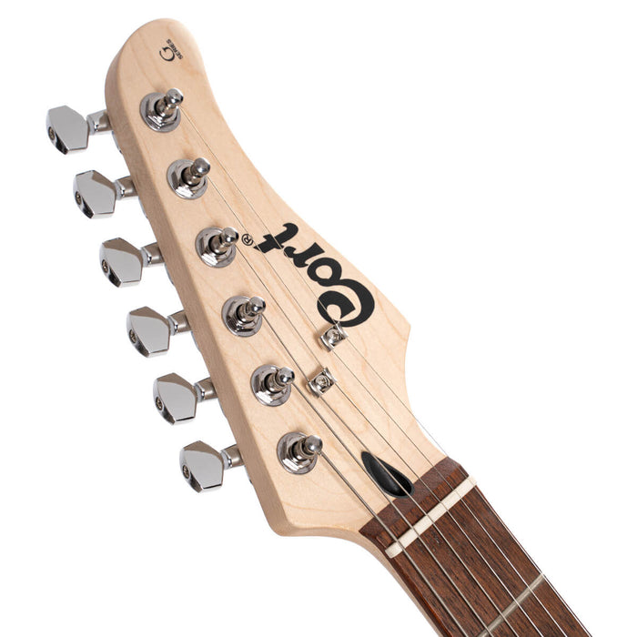 Cort G110 Electric Guitar with Bag - Open Pore Sunburst