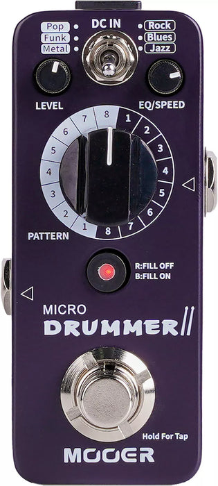 Mooer Micro Drummer II Drummer Pedal