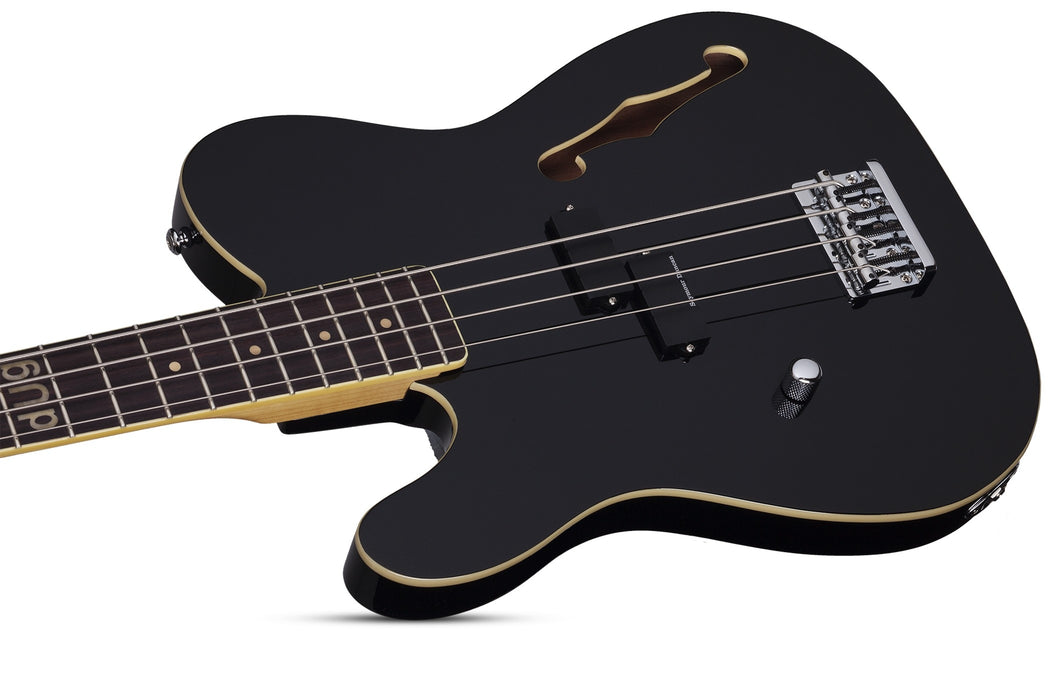 Schecter dUg Pinnick Baron-H Left-Handed Electric Bass Guitar - Gloss Black