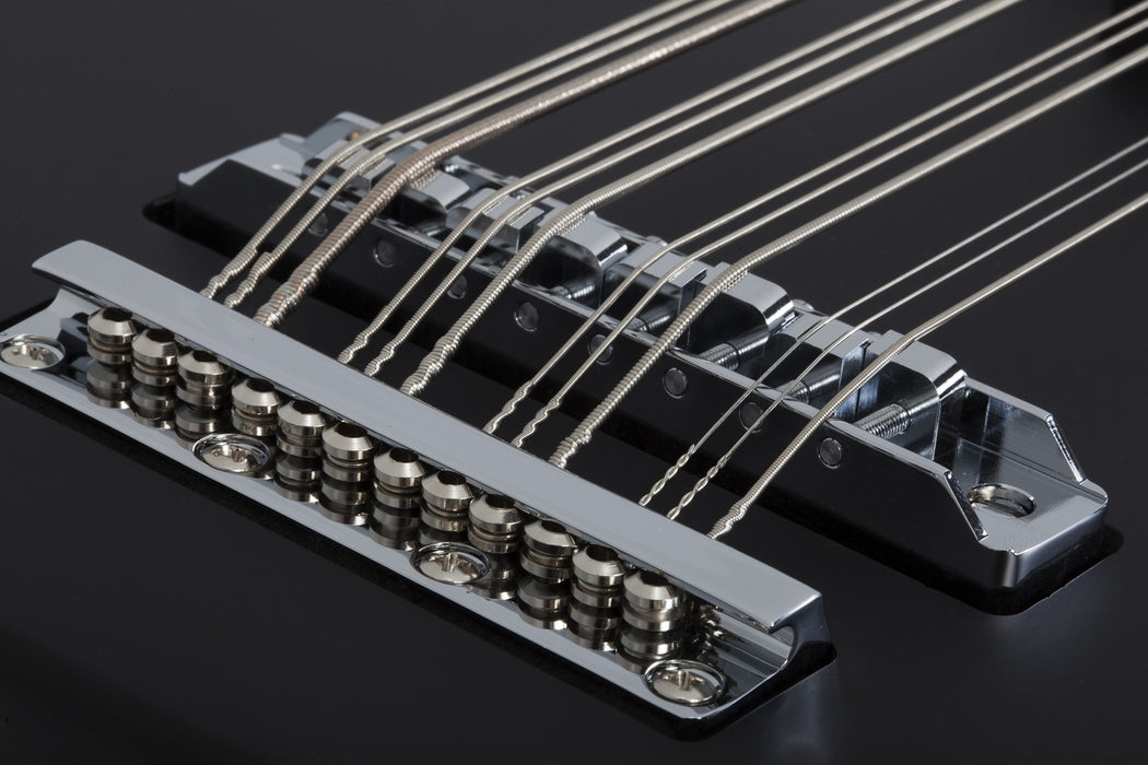 Schecter dUg Pinnick DP-12 Electric Bass Guitar - Gloss Black