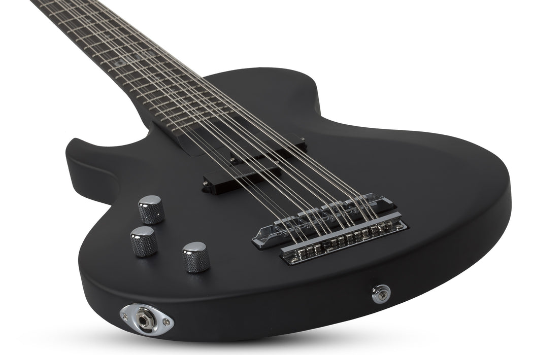 Schecter dUg Pinnick DP-12 Left-Handed Electric Guitar - Gloss Black