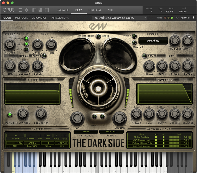 EastWest The Dark Side Virtual Instrument Collection