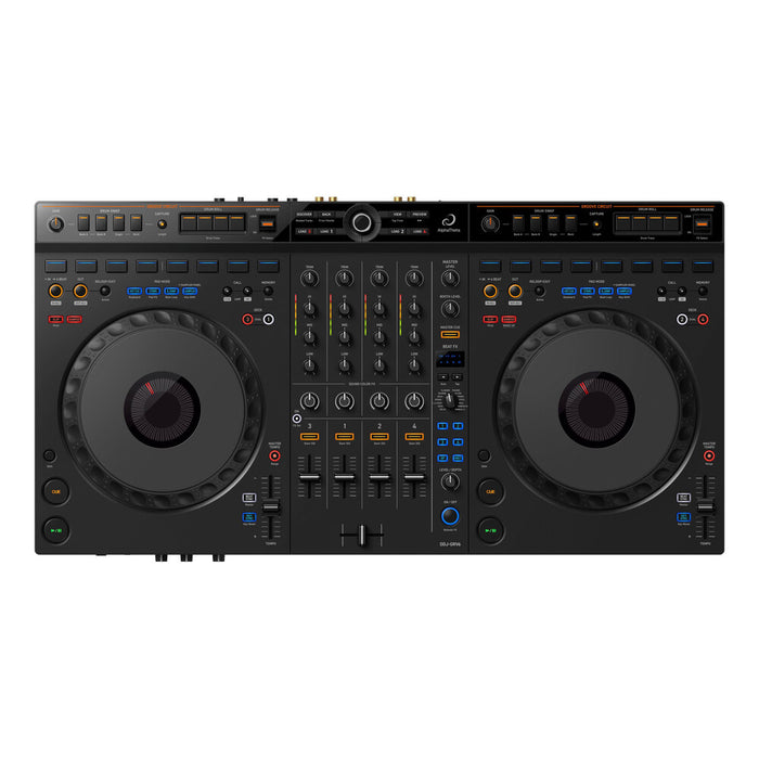 AlphaTheta DDJ-GRV6 4-channel DJ Controller with Groove Circuit