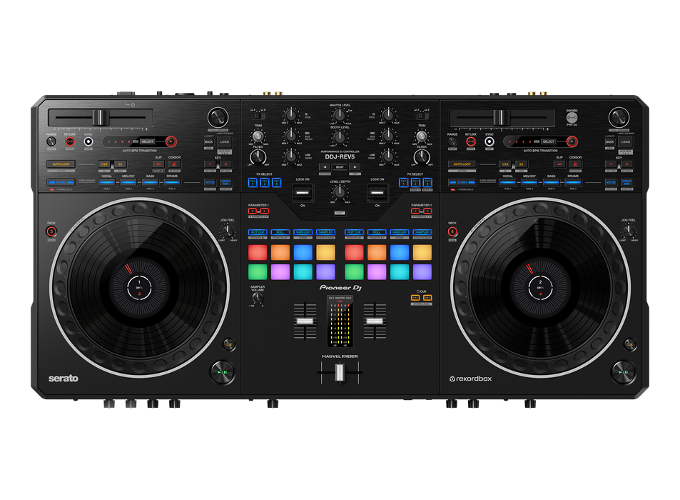 [SERATO DJ Controller] Pioneer DJ DDJ-REV5 4-deck DJ Controller with Stem Separation