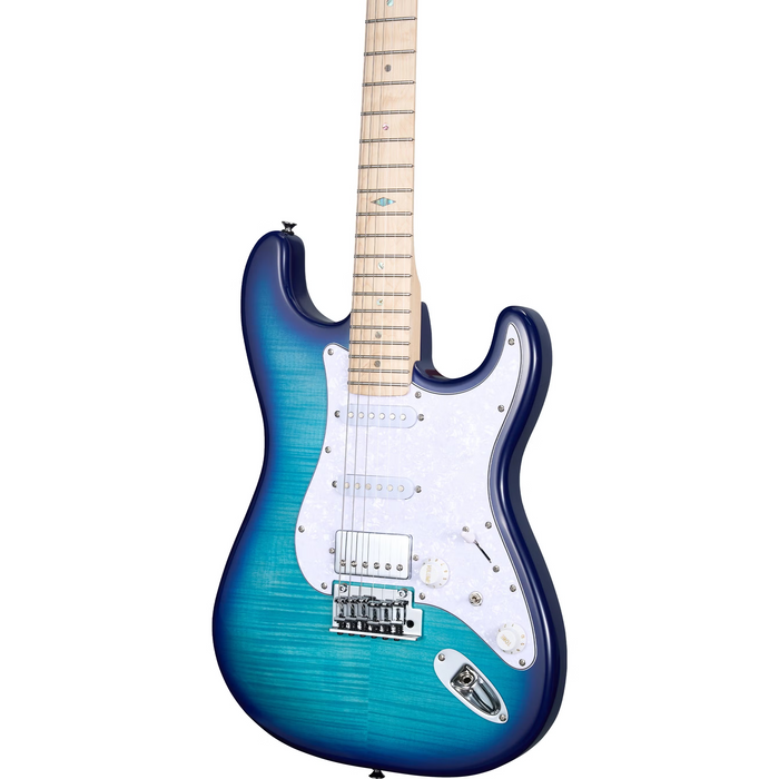Mooer MSC30 Pro Lake Blue Electric Guitar