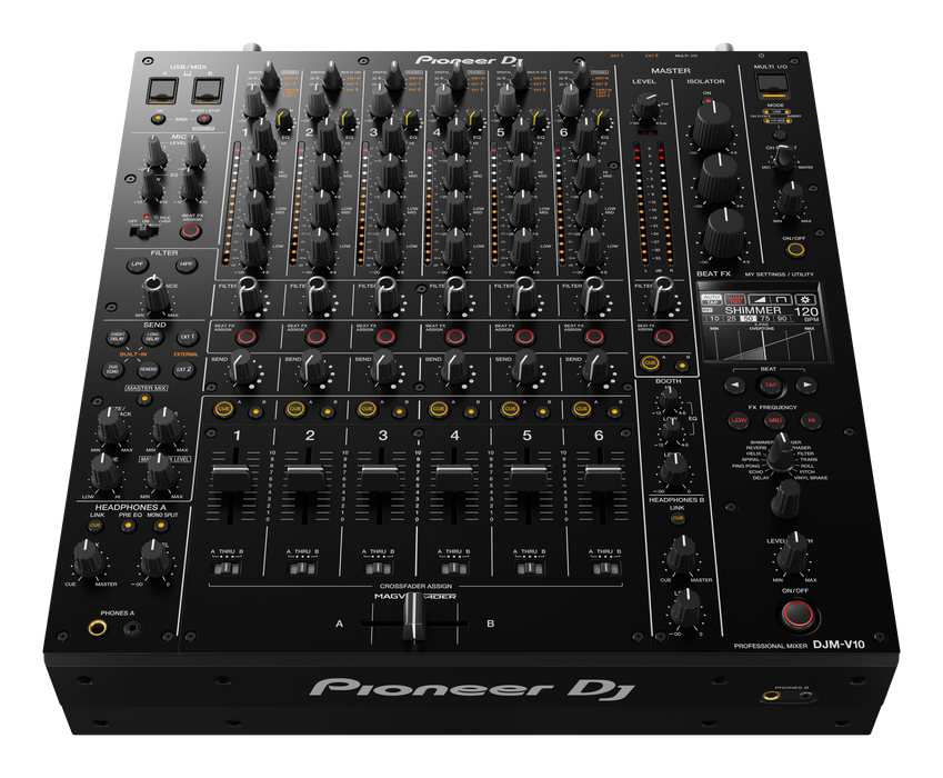 Pioneer DJ DJM-V10 6-channel DJ Mixer