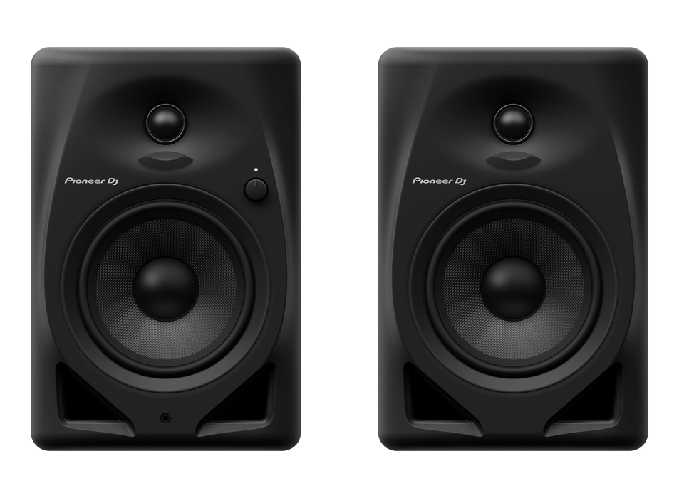 Pioneer DJ DM-50D 5-inch Active Monitor Speaker, Black - Pair
