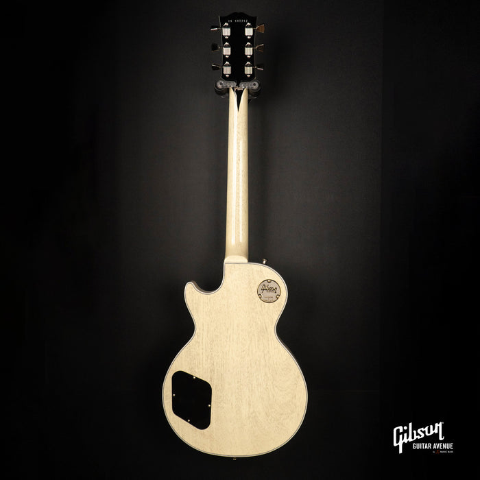 GIBSON JO BRANKO SELECT MADE TO MEASURE LES PAUL CUSTOMS 7A QUILT TOP - V3 NECK - FADED TRANS BLACK BURST - TV WHITE BACK W/STINGER GLOSS NH