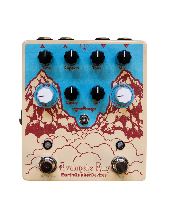 EarthQuaker Devices Avalanche Run V2 Delay and Reverb - 2026 Custom Colorway