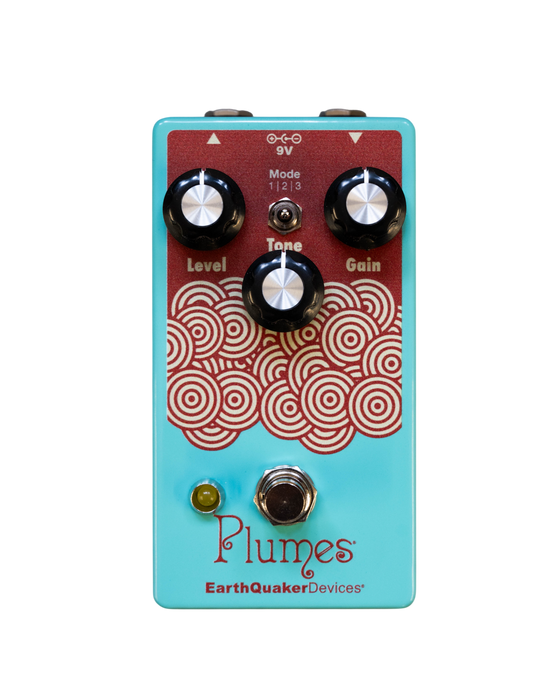 EarthQuaker Devices 2026 Custom Colourway Plumes Small Signal Shredder Overdrive Pedal