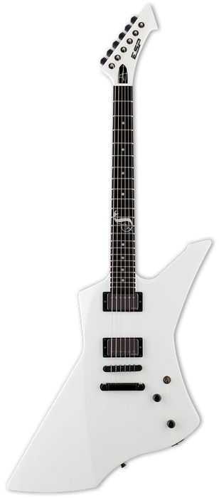 ESP Original JAMES HETFIELD Signature SNAKEBYTE - Snow White [MIJ - Made in Japan]
