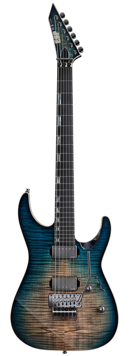 ESP Original M-II CTM FM/FR - Black Aqua Burst/C [MIJ - Made In Japan]