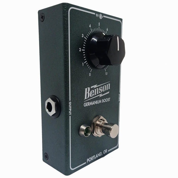 Benson Amps Germanium Boost Guitar Effects Pedal