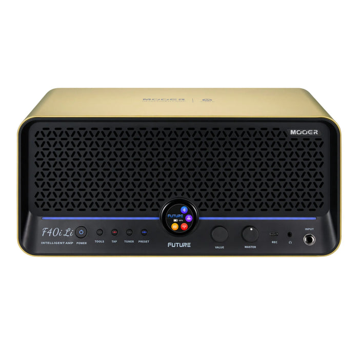 Mooer F40i AI Intelligent Amp with Lithium Battery - Imperial Gold
