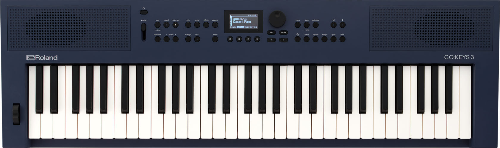 Roland GO:KEYS 3 Keyboard - Midnight Blue