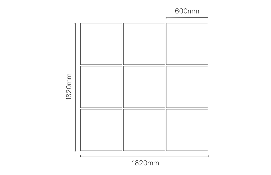 Mukava Grid Balance Flexi Acoustic Panel