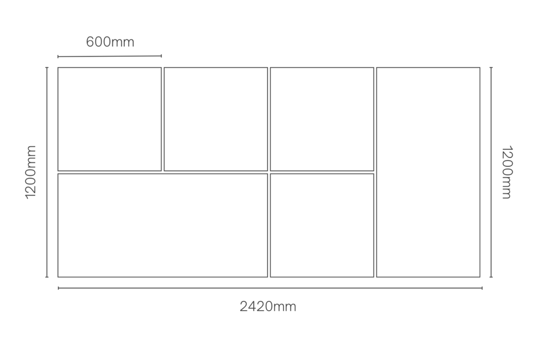 Mukava Grid Harmony A Flexi Acoustic Panel