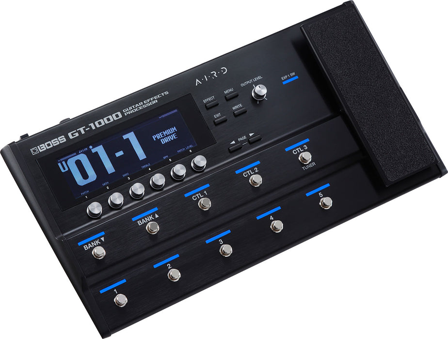 Boss GT-1000 Guitar Multi-Effects Pedal with Adapter