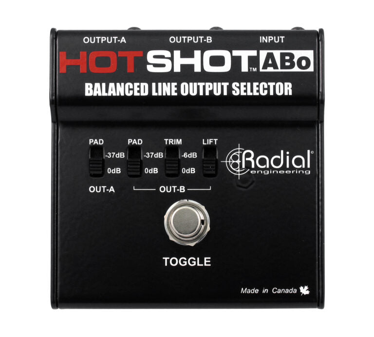 Radial Engineering HotShot ABo Balanced Output Selector