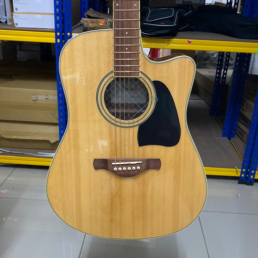 B-Stock Ibanez AW100CE Acoustic Electric Guitar - Natural - Music Bliss Malaysia
