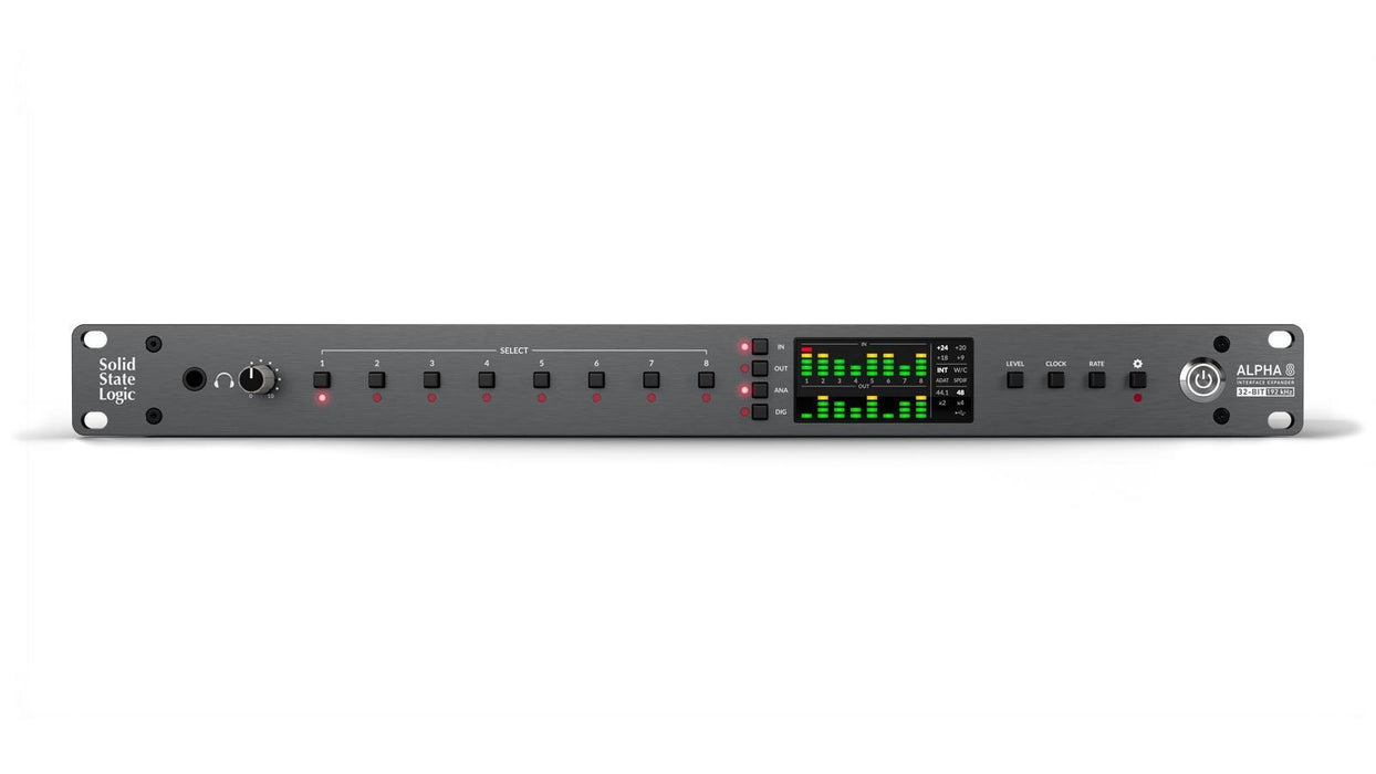 Solid State Logic Alpha 8 A/D-D/A Converter/Expander and USB Audio Interface